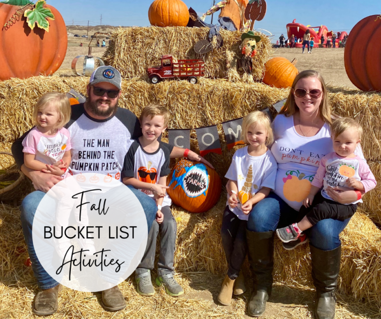 fall bucket list activities for family